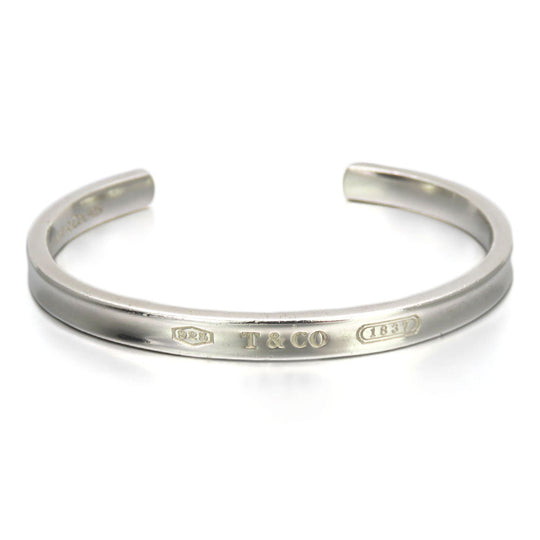 TIFFANY&Co. Bangle Silver925 Silver 1837 Narrow Women Used Authentic