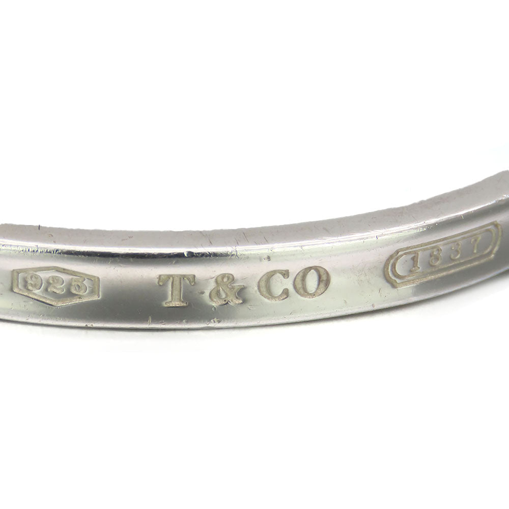 TIFFANY&Co. Bangle Silver925 Silver 1837 Narrow Women Used Authentic