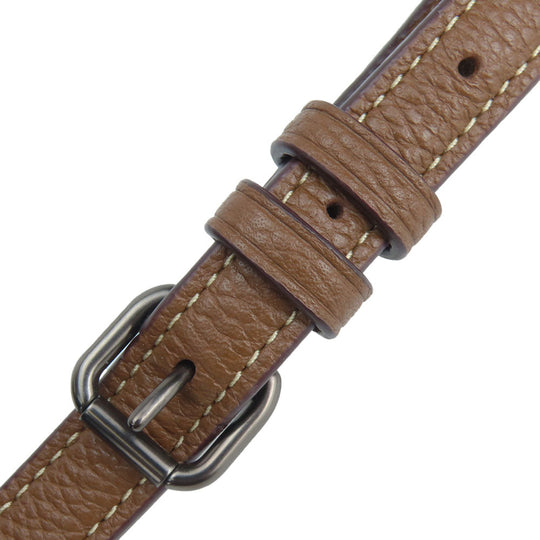 COACH Shoulder Bag 89608 PVC, Leather Brown Horse and carriage Women Used Authentic