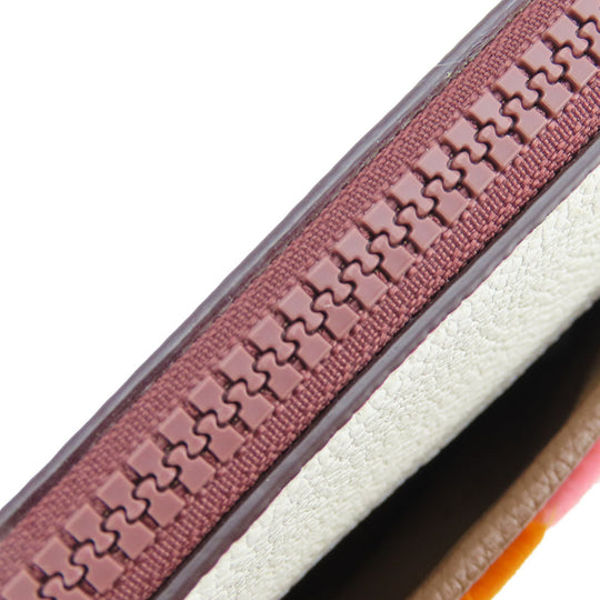 COACH Shoulder Bag 89608 PVC, Leather Brown Horse and carriage Women Used Authentic