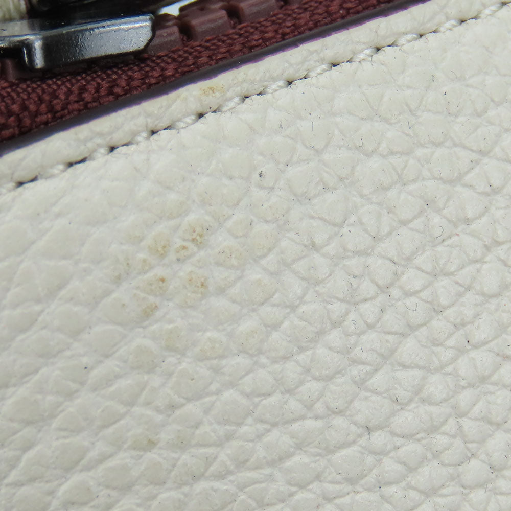 COACH Shoulder Bag 89608 PVC, Leather Brown Horse and carriage Women Used Authentic