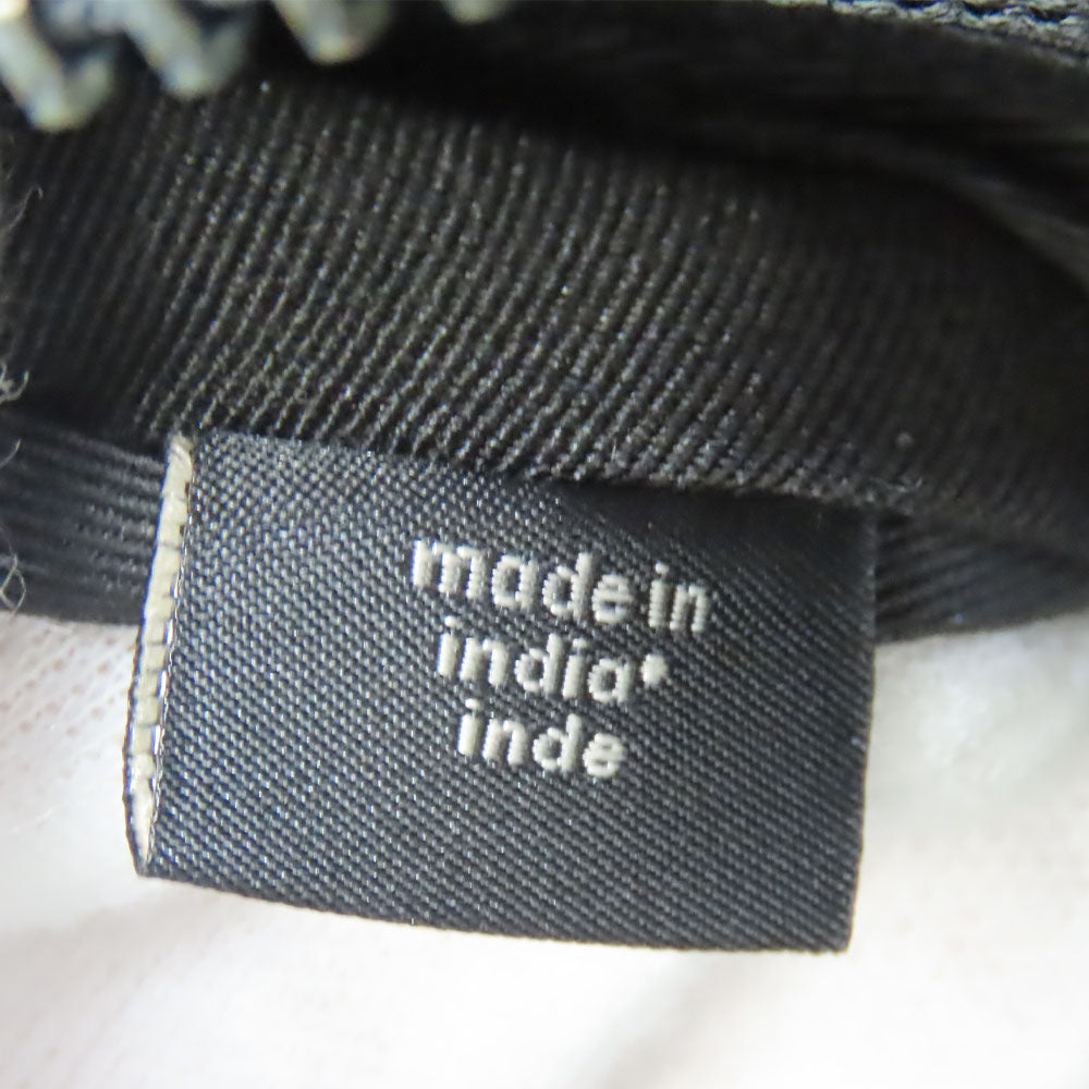 COACH Shoulder Bag C5291 Canvas, Leather black mens Used Authentic