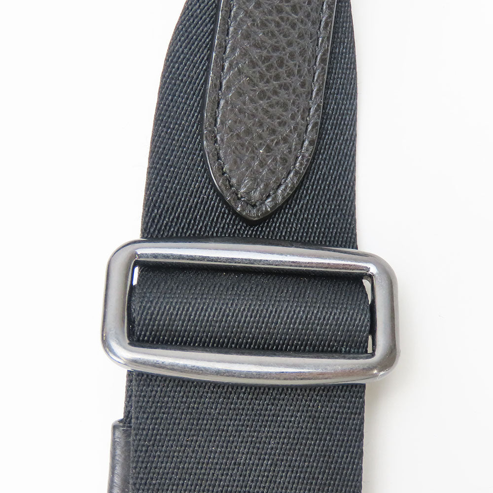 COACH Shoulder Bag C5291 Canvas, Leather black mens Used Authentic