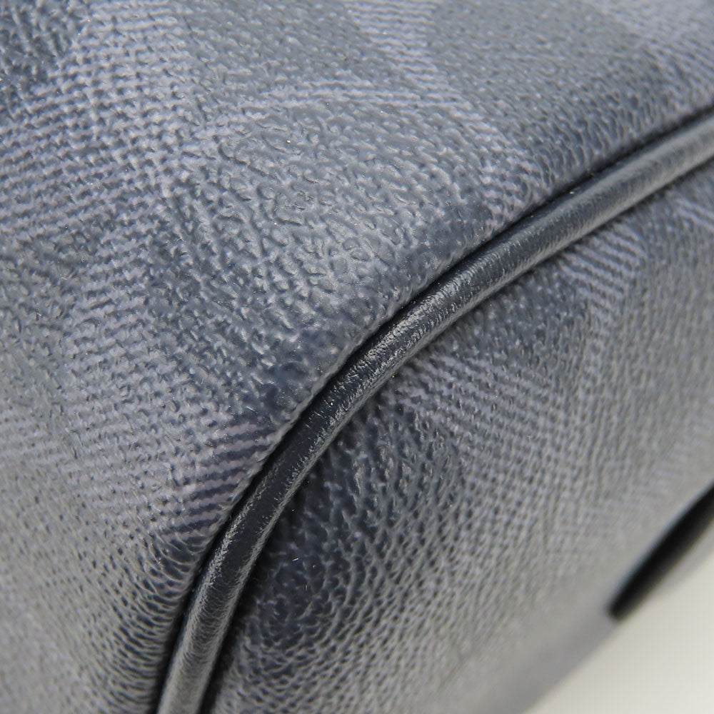 COACH Handbag F78263 leather Navy Women Used Authentic