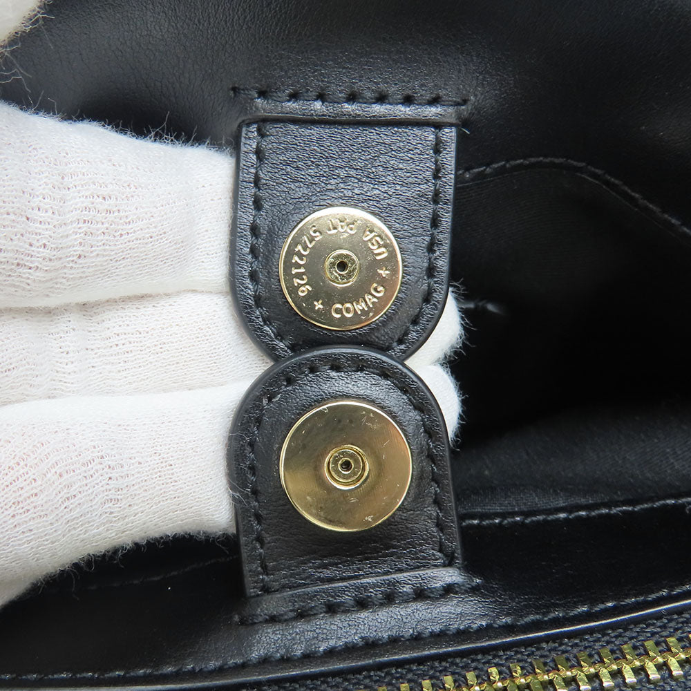 COACH Shoulder Bag F50054 leather Brown Women Used Authentic