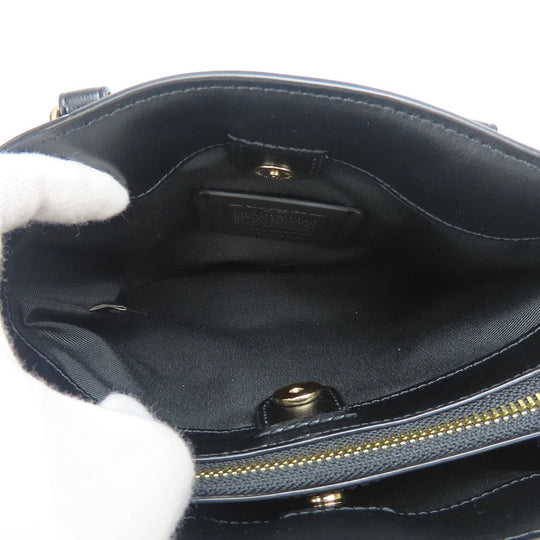 COACH Shoulder Bag F50054 leather Brown Women Used Authentic