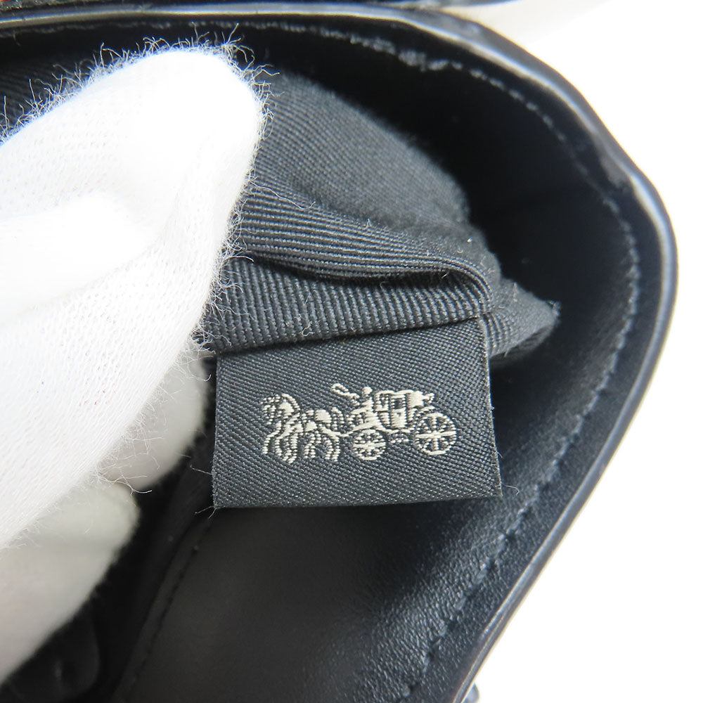 COACH Shoulder Bag F50054 leather Brown Women Used Authentic