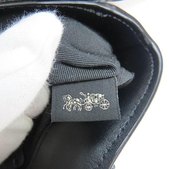 COACH Shoulder Bag F50054 leather Brown Women Used Authentic