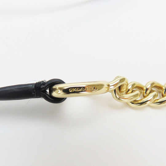 COACH Shoulder Bag F50054 leather Brown Women Used Authentic