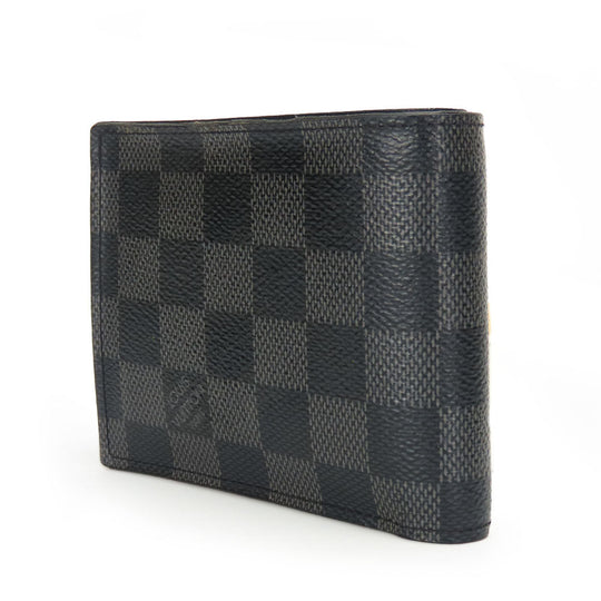 LOUIS VUITTON Bifold Wallet N63336 Damier Grafitte gray Portefeuille Marco NM