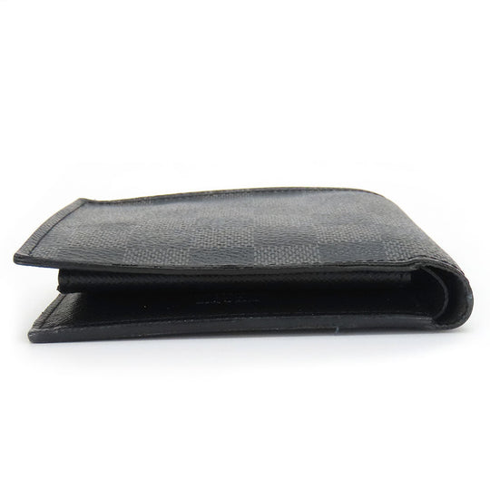 LOUIS VUITTON Bifold Wallet N63336 Damier Grafitte gray Portefeuille Marco NM
