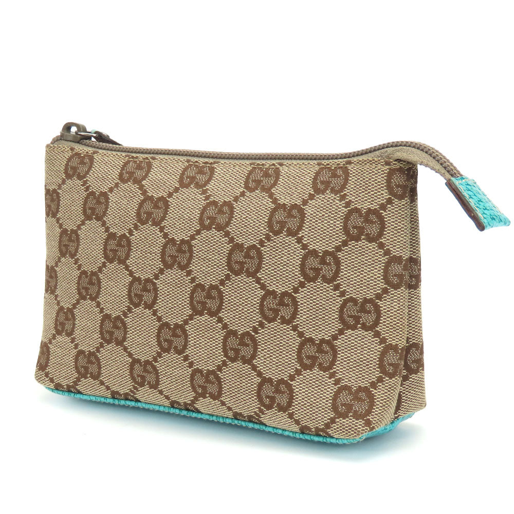 GUCCI Pouch 115237 GG canvas beige