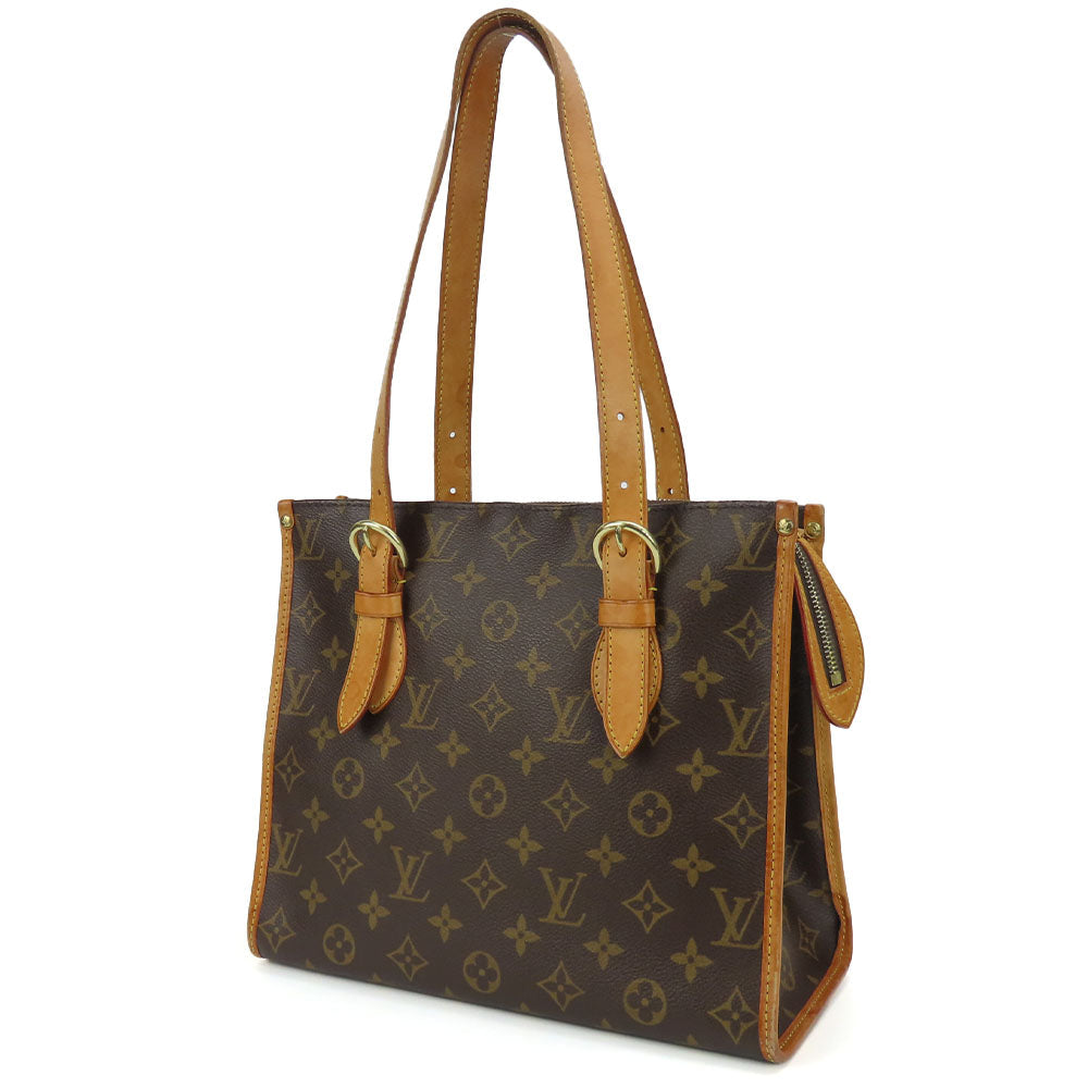 LOUIS VUITTON Shoulder Bag M40007 Monogram Brown Popincourt Haut Women Used Authentic