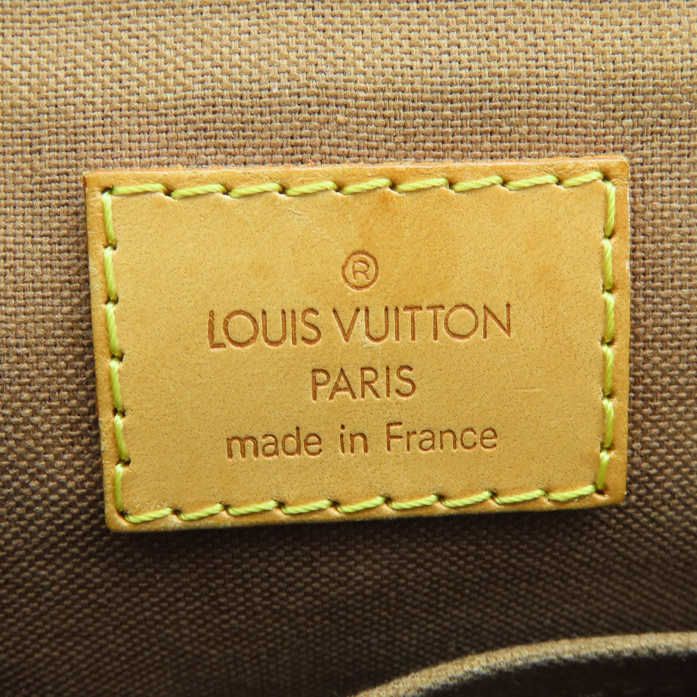 LOUIS VUITTON Shoulder Bag M40007 Monogram Brown Popincourt Haut Women Used Authentic