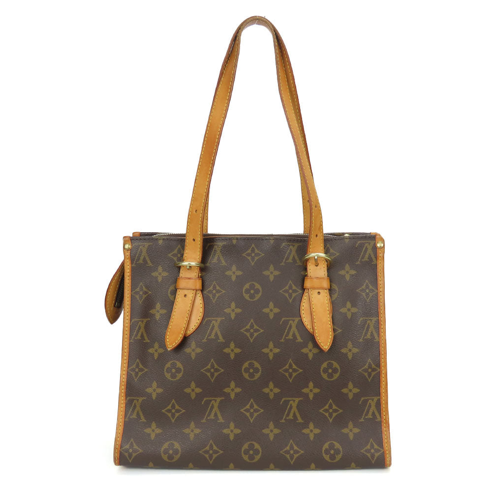 LOUIS VUITTON Shoulder Bag M40007 Monogram Brown Popincourt Haut Women Used Authentic