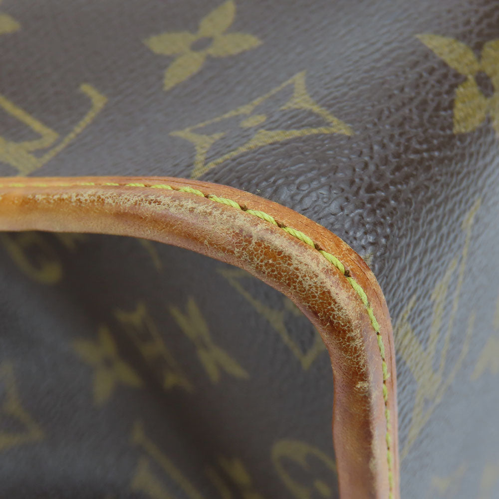 LOUIS VUITTON Shoulder Bag M40007 Monogram Brown Popincourt Haut Women Used Authentic