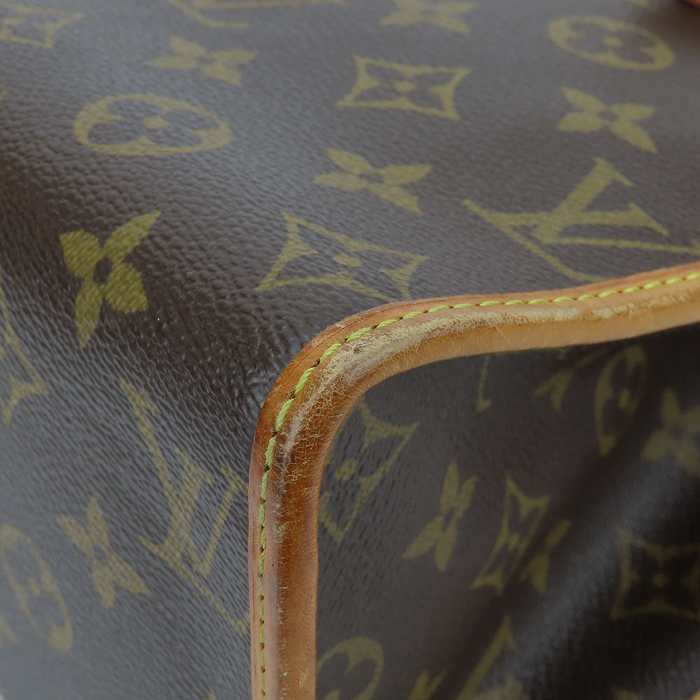LOUIS VUITTON Shoulder Bag M40007 Monogram Brown Popincourt Haut Women Used Authentic