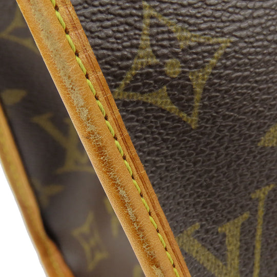 LOUIS VUITTON Shoulder Bag M40007 Monogram Brown Popincourt Haut Women Used Authentic