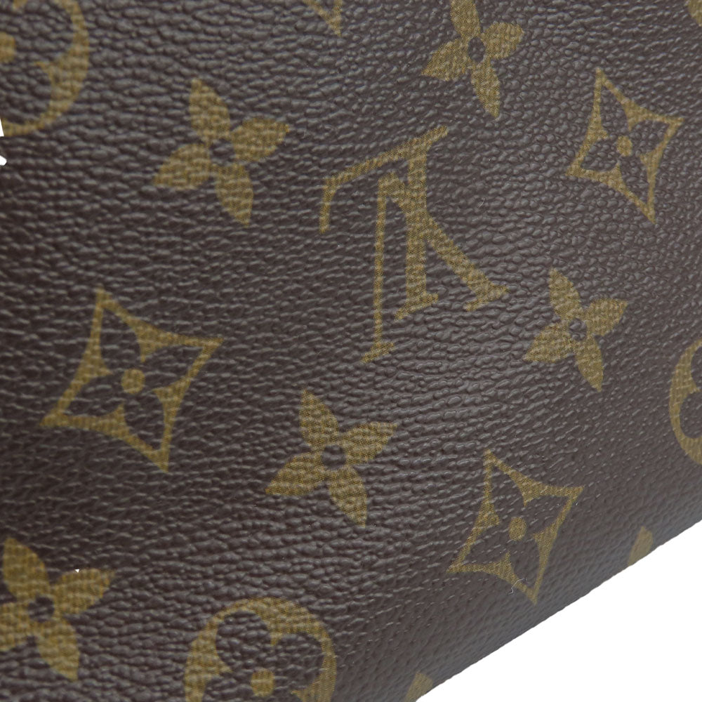 LOUIS VUITTON Shoulder Bag M40007 Monogram Brown Popincourt Haut Women Used Authentic