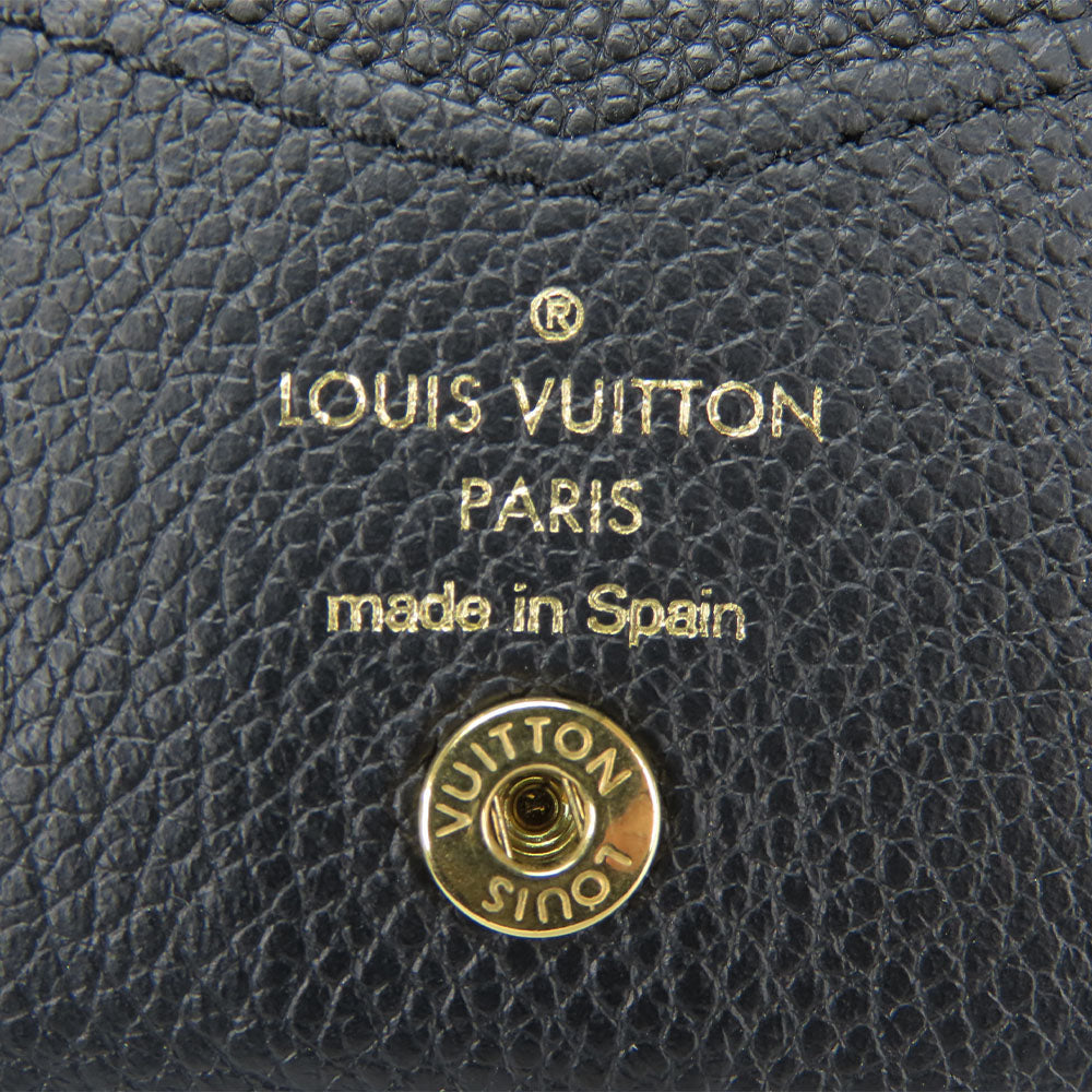 LOUIS VUITTON Card Case M58456 Monogram Ann Platt Noir Devisit Unveil Cult unisex(Unisex) Used Authentic