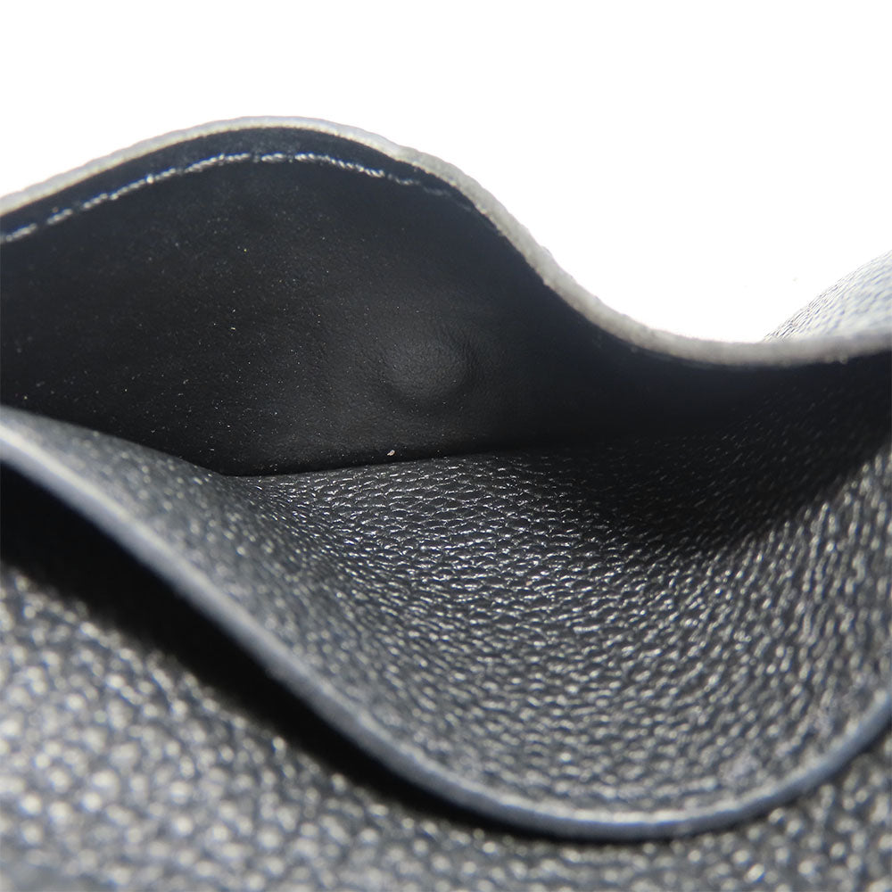 LOUIS VUITTON Card Case M58456 Monogram Ann Platt Noir Devisit Unveil Cult unisex(Unisex) Used Authentic