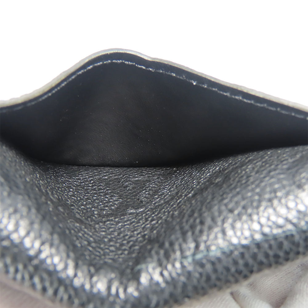 LOUIS VUITTON Card Case M58456 Monogram Ann Platt Noir Devisit Unveil Cult unisex(Unisex) Used Authentic
