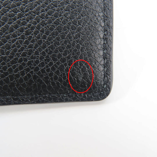 LOUIS VUITTON Card Case M58456 Monogram Ann Platt Noir Devisit Unveil Cult unisex(Unisex) Used Authentic