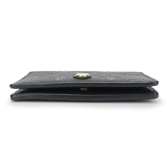 LOUIS VUITTON Card Case M58456 Monogram Ann Platt Noir Devisit Unveil Cult unisex(Unisex) Used Authentic