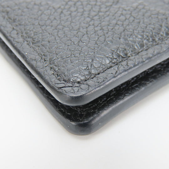 LOUIS VUITTON Card Case M58456 Monogram Ann Platt Noir Devisit Unveil Cult unisex(Unisex) Used Authentic
