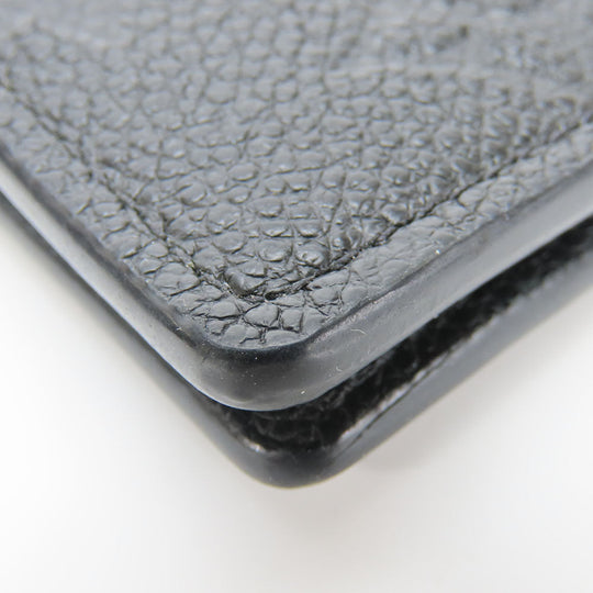 LOUIS VUITTON Card Case M58456 Monogram Ann Platt Noir Devisit Unveil Cult unisex(Unisex) Used Authentic