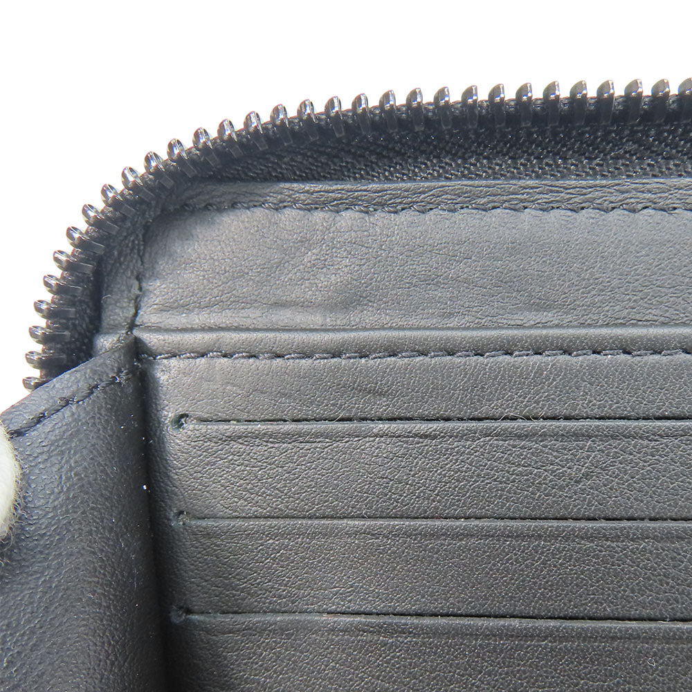 LOUIS VUITTON Long Wallet Purse M80558 Monogram Eclipse black Zippy wallet trunk mens Used Authentic