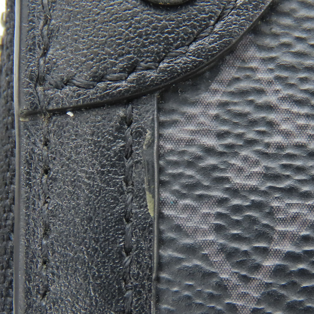 LOUIS VUITTON Long Wallet Purse M80558 Monogram Eclipse black Zippy wallet trunk mens Used Authentic