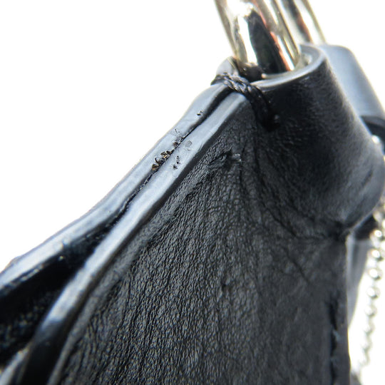 COACH Shoulder Bag F24742 Canvas, Leather black Women Used Authentic