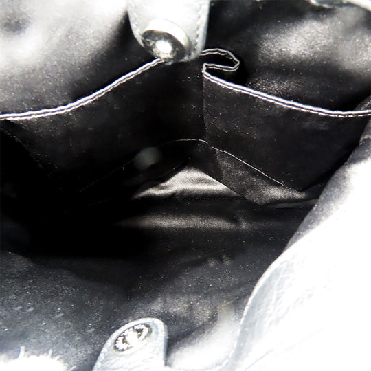 COACH Shoulder Bag F24742 Canvas, Leather black Women Used Authentic