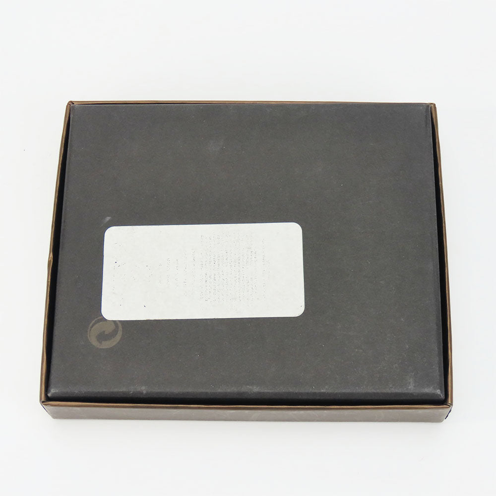 LOEWE Bifold Wallet Leather, PVC gray anagram mens Used Authentic