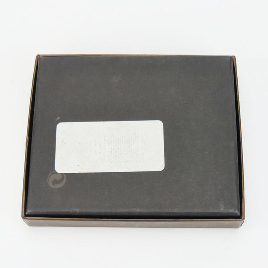 LOEWE Bifold Wallet Leather, PVC gray anagram mens Used Authentic