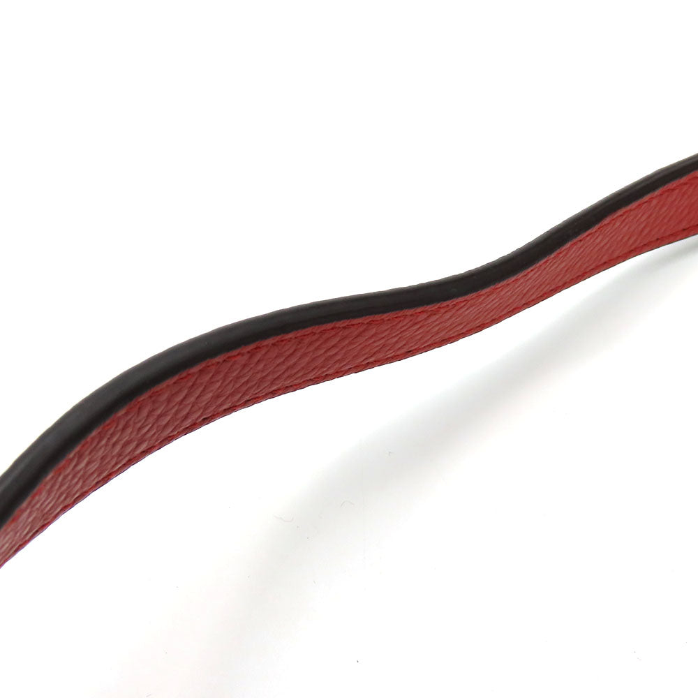 COACH Tote Bag F23297 Canvas, Leather Red Women Used Authentic