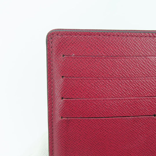 LOUIS VUITTON Bifold Wallet M69433 Monogram Fuchsia Portefeuille juliet Women Used Authentic