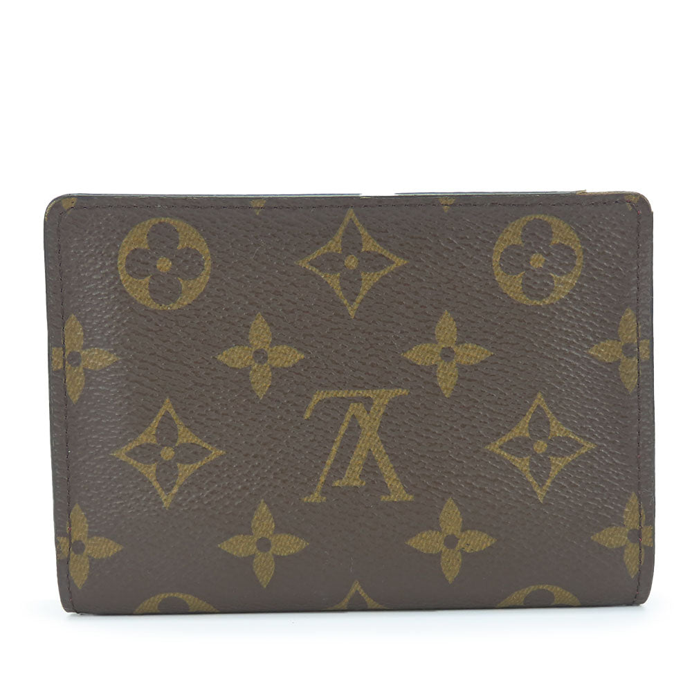 LOUIS VUITTON Bifold Wallet M69433 Monogram Fuchsia Portefeuille juliet Women Used Authentic