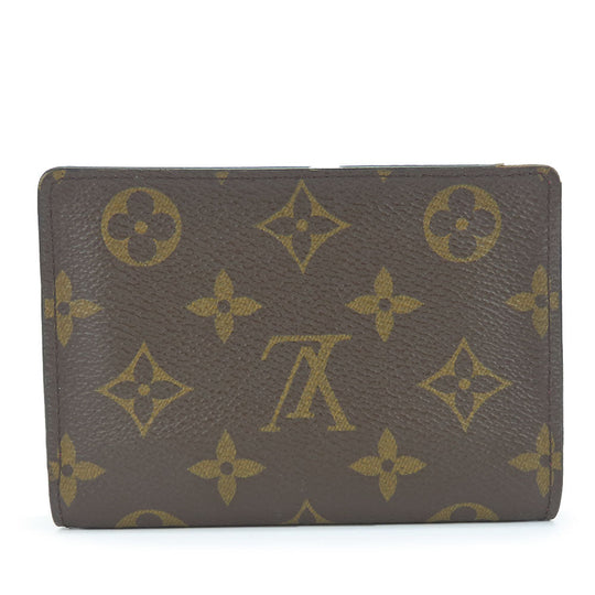 LOUIS VUITTON Bifold Wallet M69433 Monogram Fuchsia Portefeuille juliet Women Used Authentic