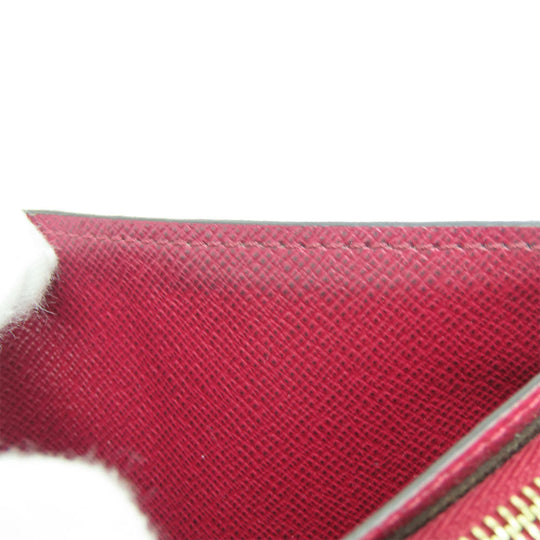 LOUIS VUITTON Bifold Wallet M69433 Monogram Fuchsia Portefeuille juliet Women Used Authentic