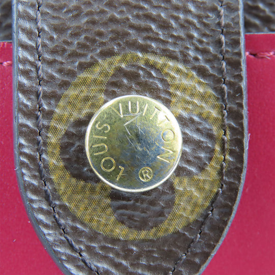 LOUIS VUITTON Bifold Wallet M69433 Monogram Fuchsia Portefeuille juliet Women Used Authentic