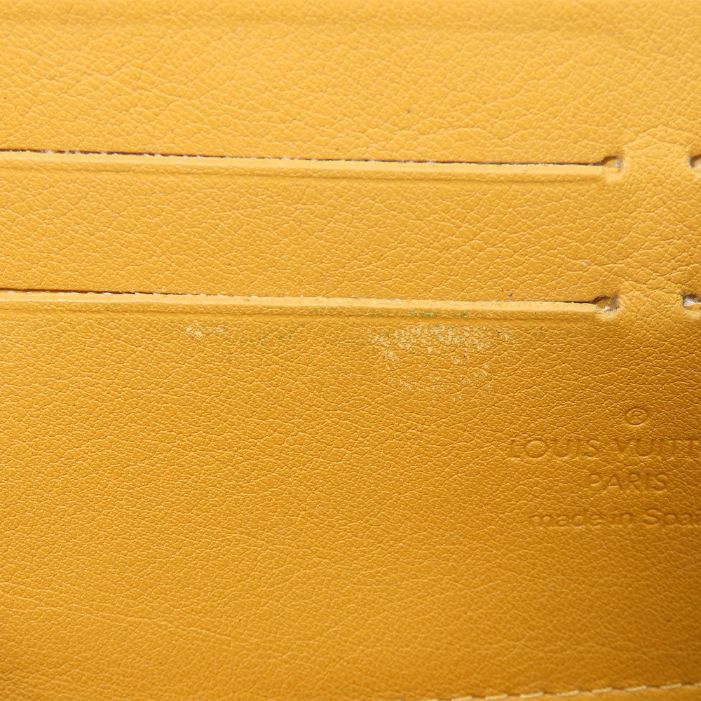 LOUIS VUITTON Long Wallet Purse M95341 Monogram denim Blue type Zippy wallet