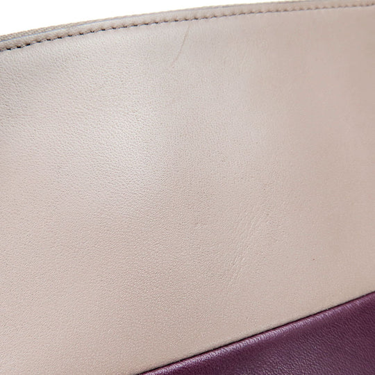 COACH Shoulder Bag 32503 leather Brown Mini Borough Women Used Authentic