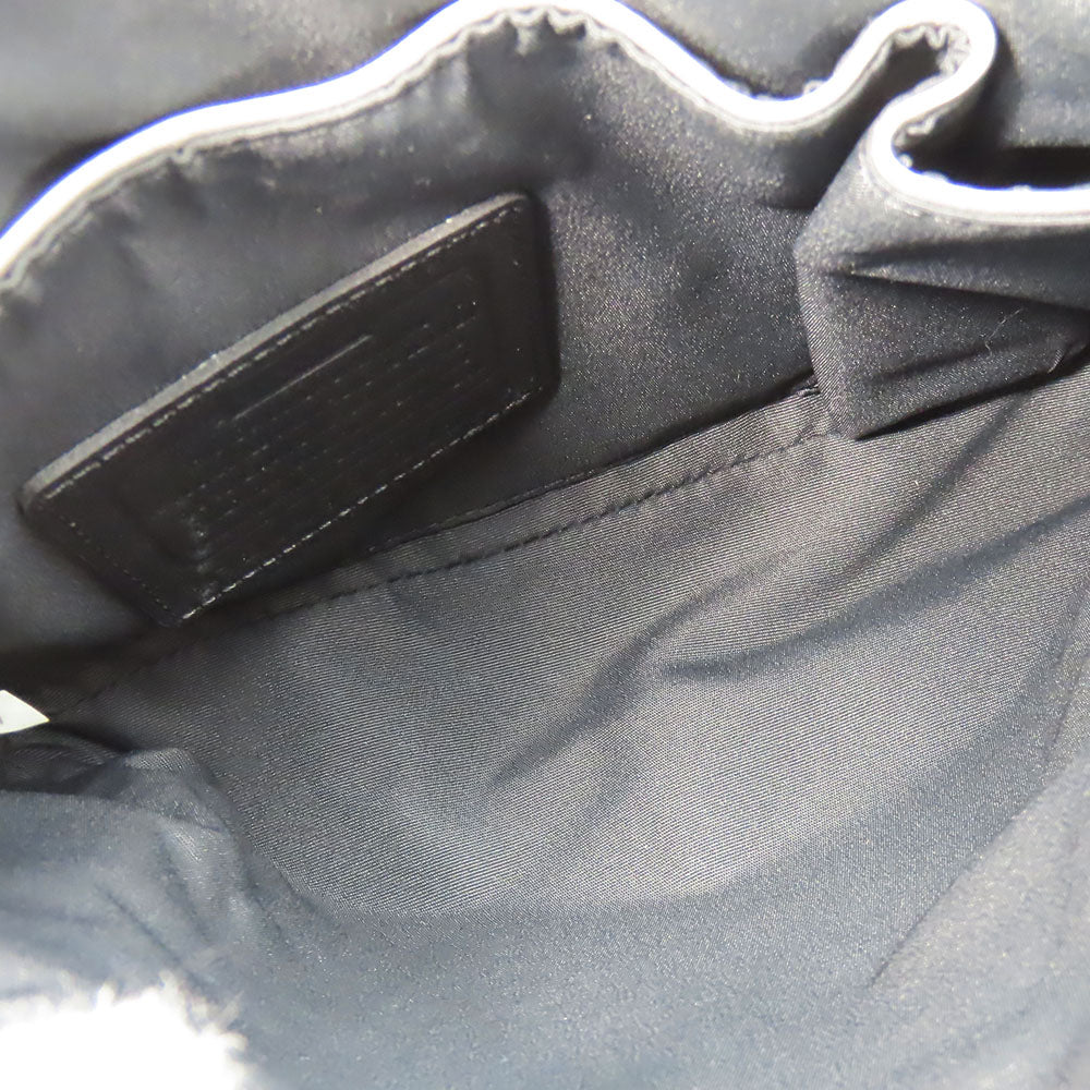 COACH Shoulder Bag 32503 leather Brown Mini Borough Women Used Authentic