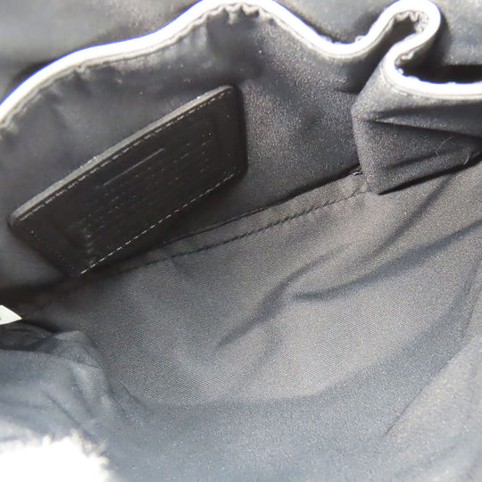 COACH Shoulder Bag 32503 leather Brown Mini Borough Women Used Authentic