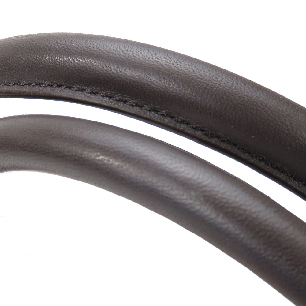 COACH Shoulder Bag 32503 leather Brown Mini Borough Women Used Authentic