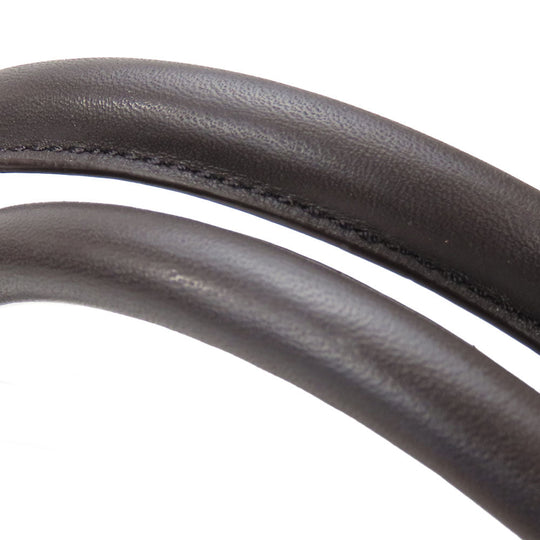 COACH Shoulder Bag 32503 leather Brown Mini Borough Women Used Authentic