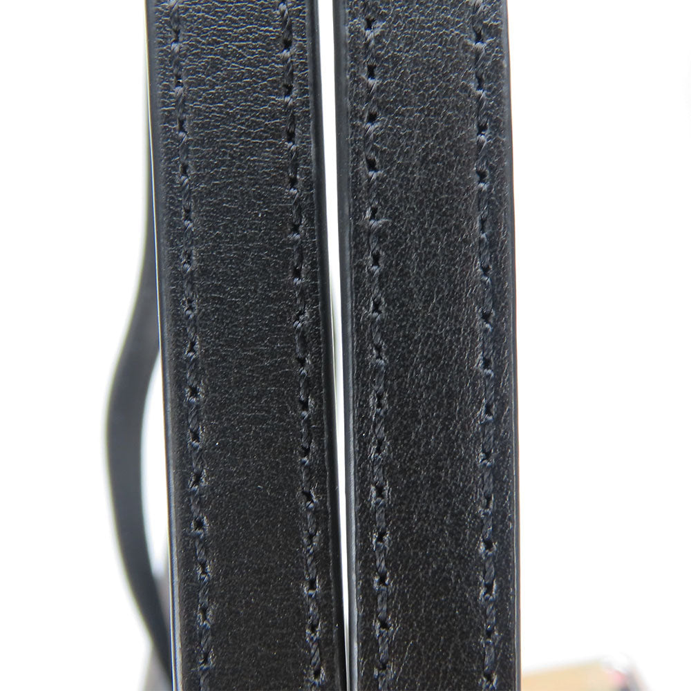 COACH Tote Bag 5696 PVC, Leather black Women Used Authentic