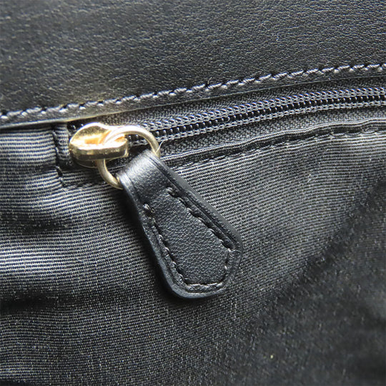 COACH Tote Bag 5696 PVC, Leather black Women Used Authentic